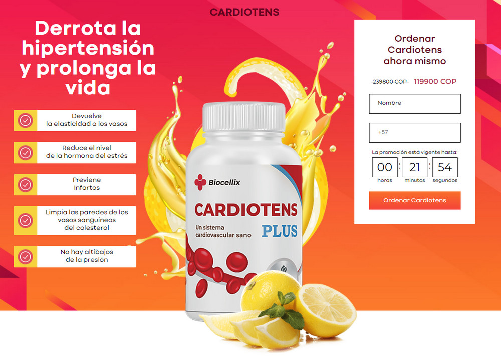 Cardiotens Plus precio colombia