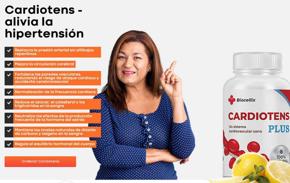 que es Cardiotens Plus