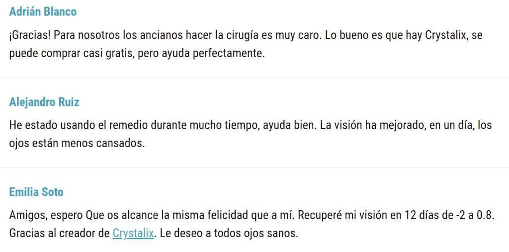 Crystallex comentarios