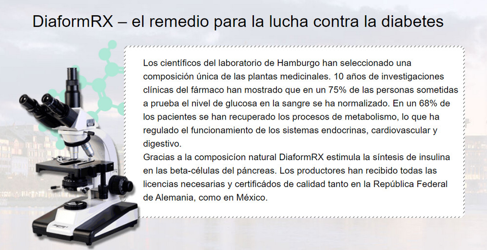 DiaformRX capsulas precio